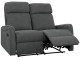 Set de mobila moale Tempo Kondela Fasan (Dark Gray)