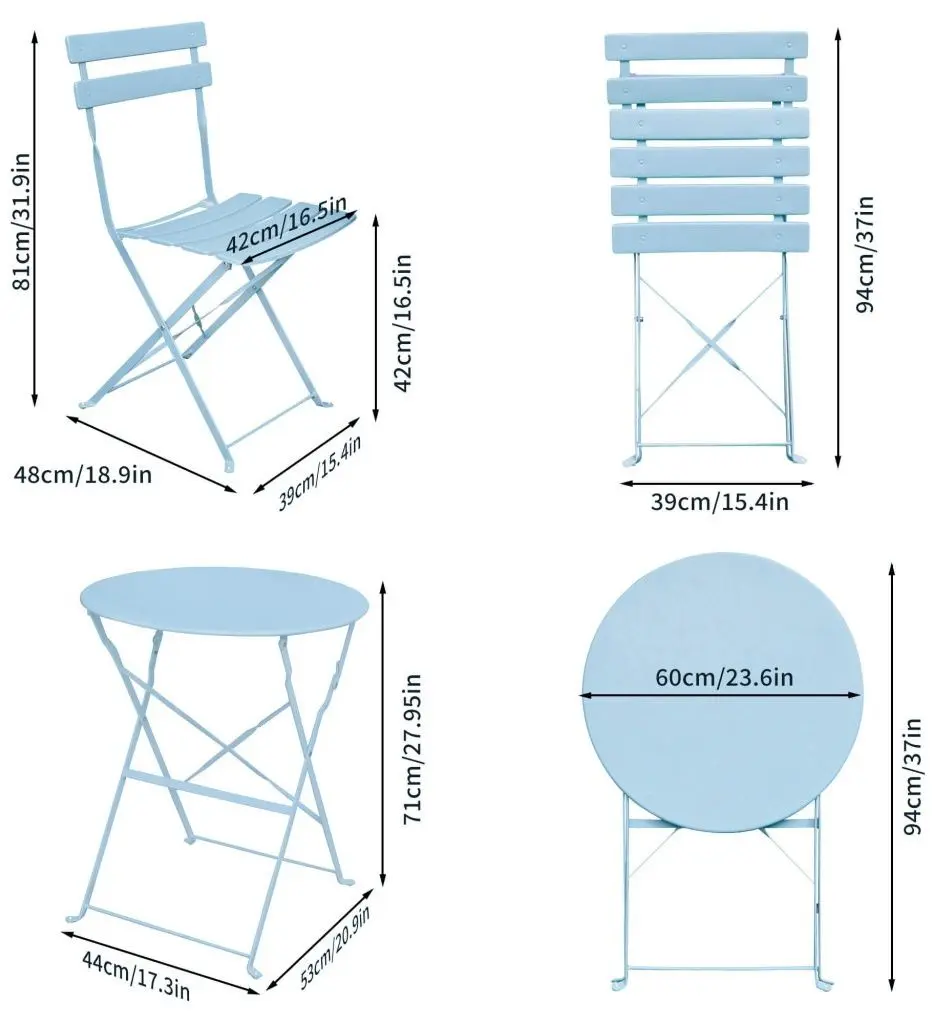 Комплект садовой Akord Orion (Blue)