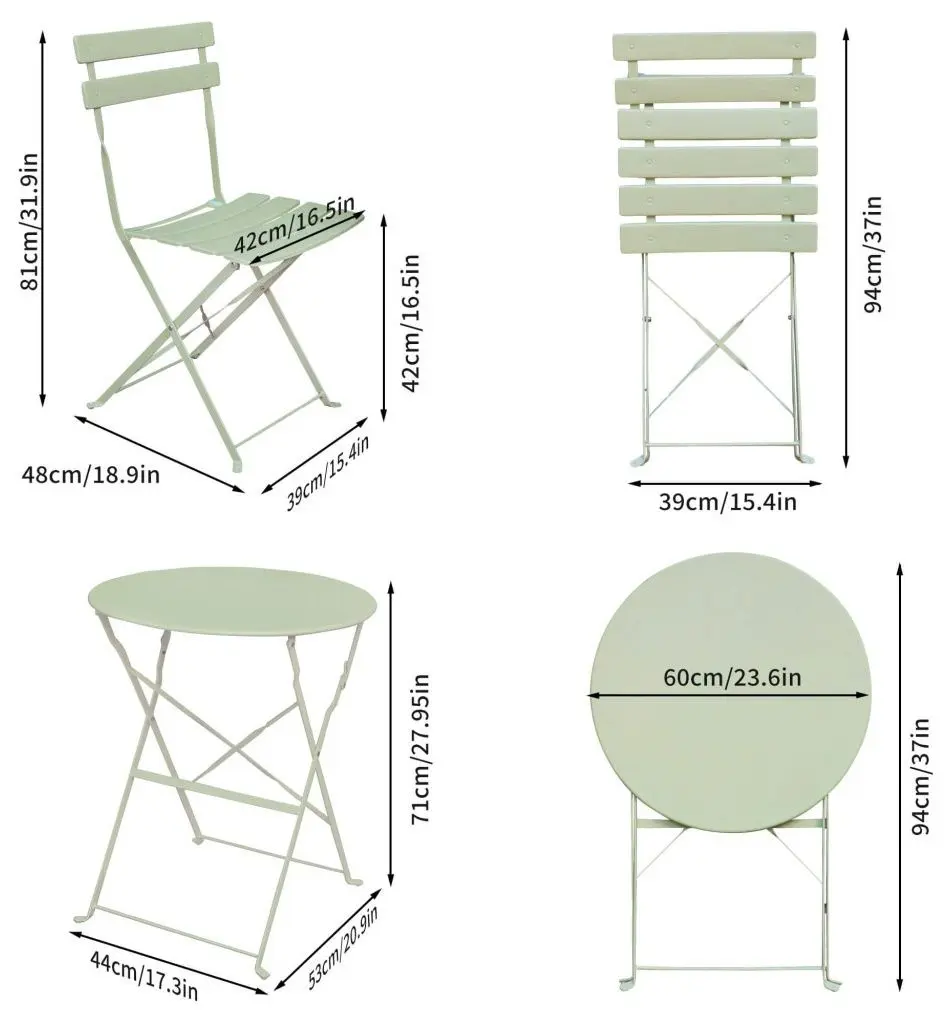 Комплект садовой Akord Orion (Light Green)