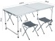 Set mobilier de gradina Akord Agis (White/Grey)