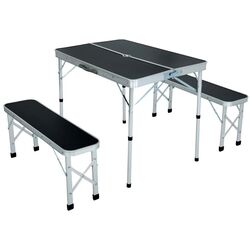 Set mobilier de gradina Akord Roi (Black/Grey) Thumb