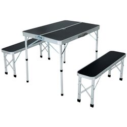 Set mobilier de gradina Akord Roi (Black/Grey) Thumb