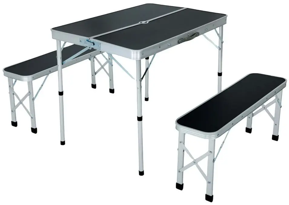 Set mobilier de gradina Akord Roi (Black/Grey)