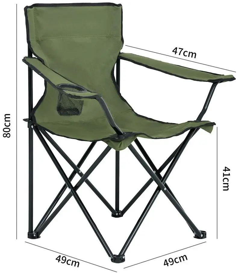 Комплект стульев Akord Anter (Black/Green)