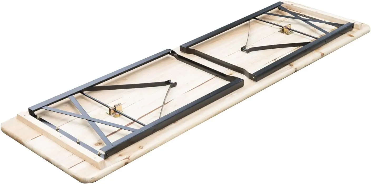 Set mobilier de gradina Progarden 50993 (Natural/Black)