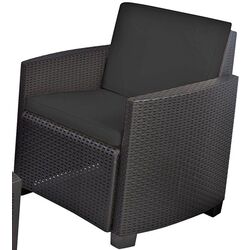 Set mobilier de gradina Progarden Etna (Antracite) Thumb