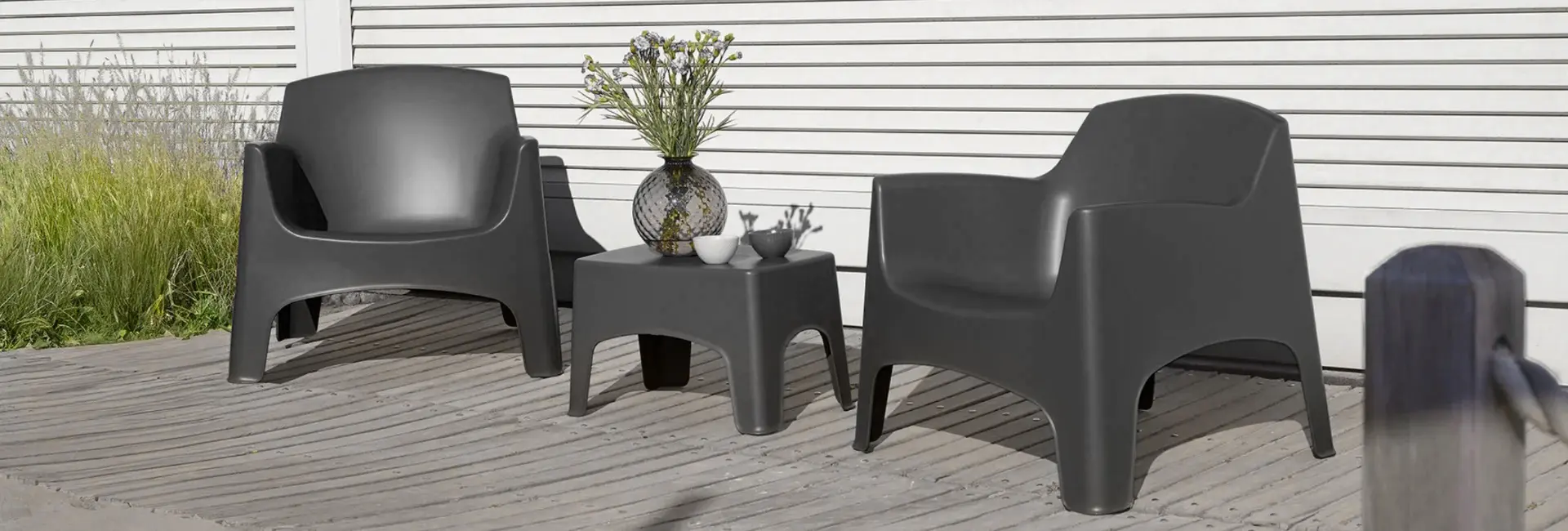 Set mobilier de gradina Bica Ibiza Terrace 221.4 (Graphite)