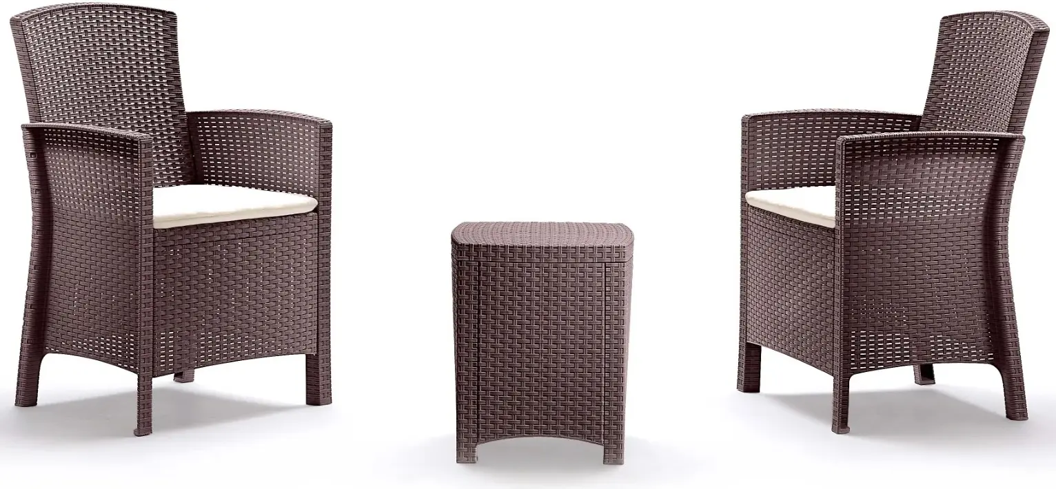 Set mobilier de gradina Bica Lido 9121.3 (Brown)