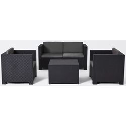 Комплект садовой мебели Blooma Diva (Gray/Black) Thumb