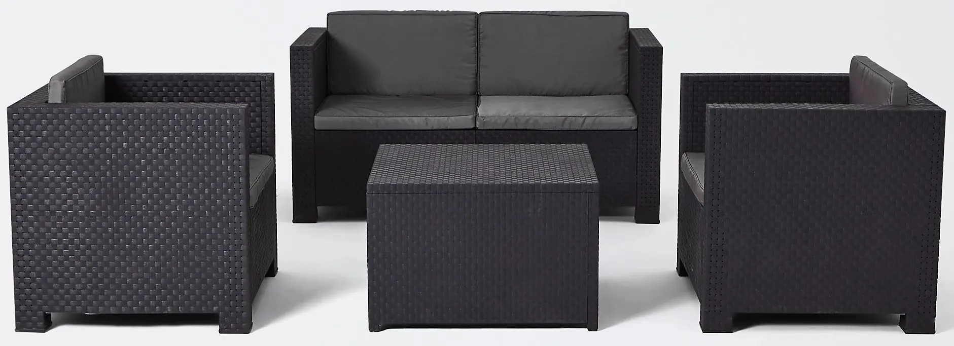 Комплект садовой мебели Blooma Diva (Gray/Black) - 9