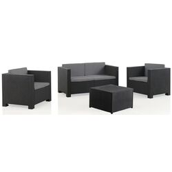 Комплект садовой мебели Blooma Diva (Gray/Black) Thumb