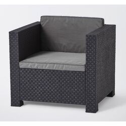 Комплект садовой мебели Blooma Diva (Gray/Black) Thumb