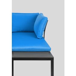 Садовый диван Blumfeldt Cartagena (Black/Blue) Thumb
