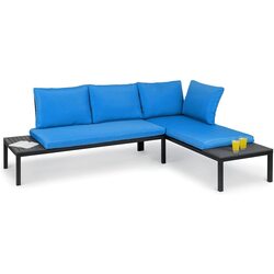 Садовый диван Blumfeldt Cartagena (Black/Blue)