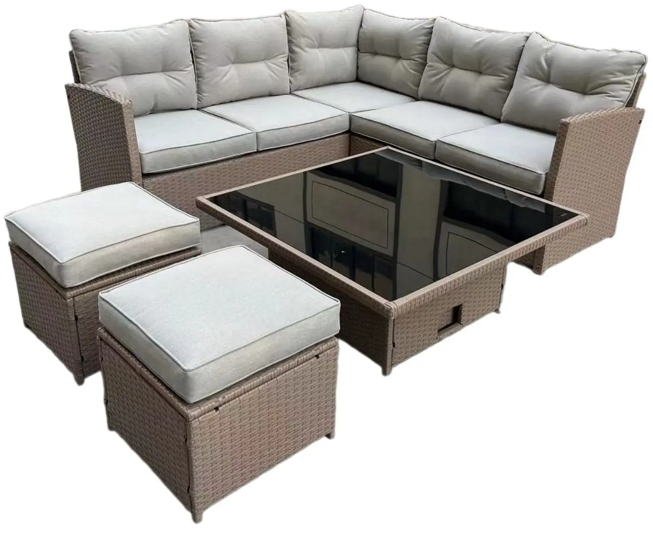 Комплект садовой мебели Chomik ABI8205 (Brown) - 2