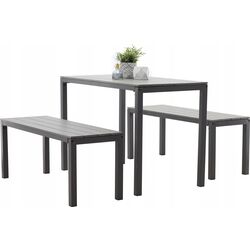 Комплект садовой мебели Chomik MEB0841 (Grey) Thumb