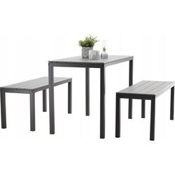 Комплект садовой мебели Chomik MEB0841 (Grey) Thumb