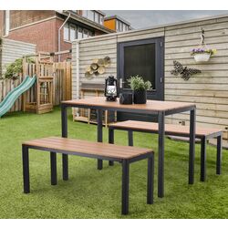 Комплект садовой мебели Chomik MEB0858 (Brown/Black)