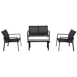 Комплект садовой мебели Clihome Bahama 4 (Black) Thumb