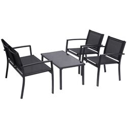 Комплект садовой мебели Clihome Bahama 4 (Black)