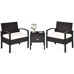 Комплект садовой мебели Costway HW63757WH (Black/White) Thumb