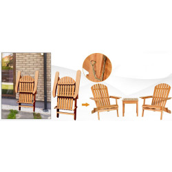 Комплект садовой мебели Costway HW63880 (Natural) Thumb
