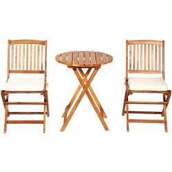 Set mobilier de gradina Costway HW65875CR (Natural/Cream) Thumb