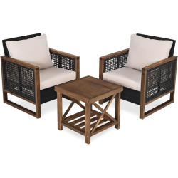 Комплект садовой мебели Costway HW70703BN (Brown) Thumb