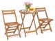 Set mobilier de gradina Costway HW71590 (Natual)