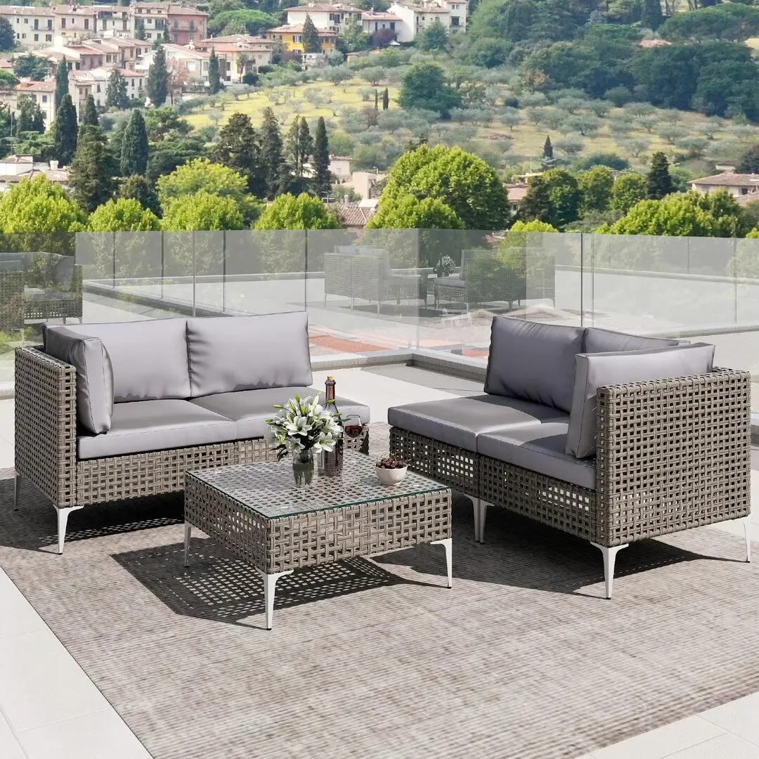 Комплект садовой мебели Costway HW74068GR (Grey)