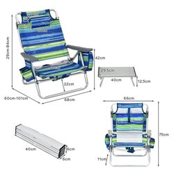 Комплект садовой мебели Costway NP10020BL (Blue) Thumb