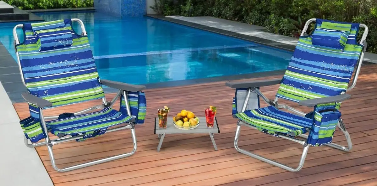 Комплект садовой мебели Costway NP10020BL (Blue)