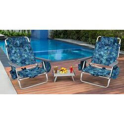 Комплект садовой мебели Costway NP10020PT (Blue)