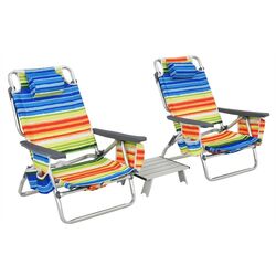 Set mobilier de gradina Costway NP10020YE (Blue/Yellow) Thumb