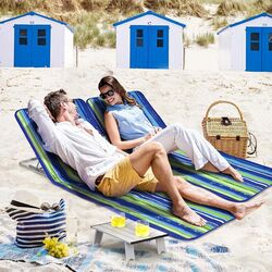 Set mobilier de gradina Costway NP10213BL (Blue/Green) Thumb