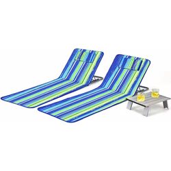 Set mobilier de gradina Costway NP10213BL (Blue/Green) Thumb