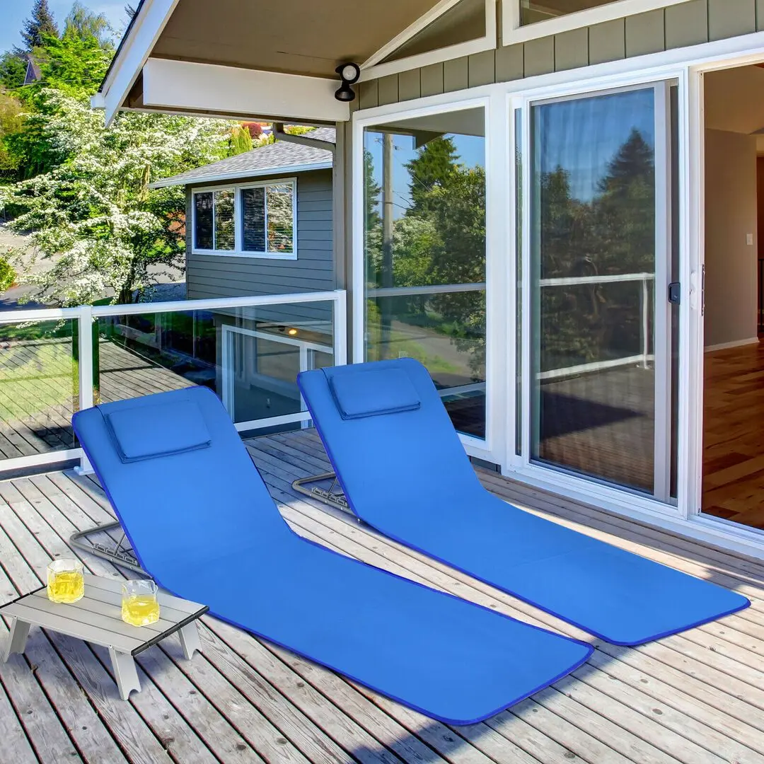 Set mobilier de gradina Costway NP10213NY (Blue)