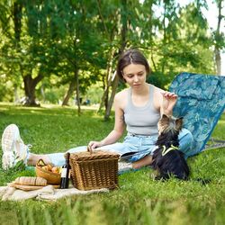 Set mobilier de gradina Costway NP10213PT (Blue) Thumb