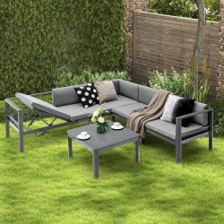 Set mobilier de gradina Costway NP10603GR (Grey) Thumb