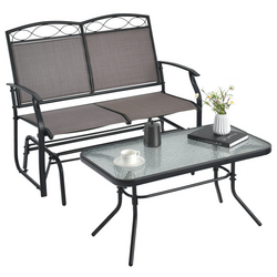 Set mobilier de gradina Costway NP10952BN-1 (Brown/Black) Thumb