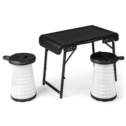 Комплект садовой мебели Costway NP11168DK (Black/White) Thumb
