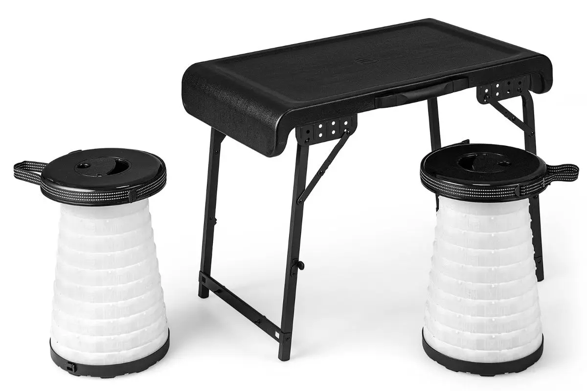 Комплект садовой мебели Costway NP11168DK (Black/White) - 2