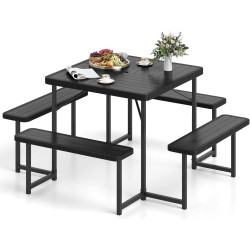 Set mobilier de gradina Costway NP11265BK (Black) Thumb