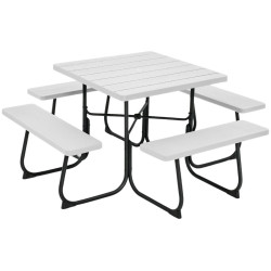 Set mobilier de gradina Costway NP11265WH (White) Thumb