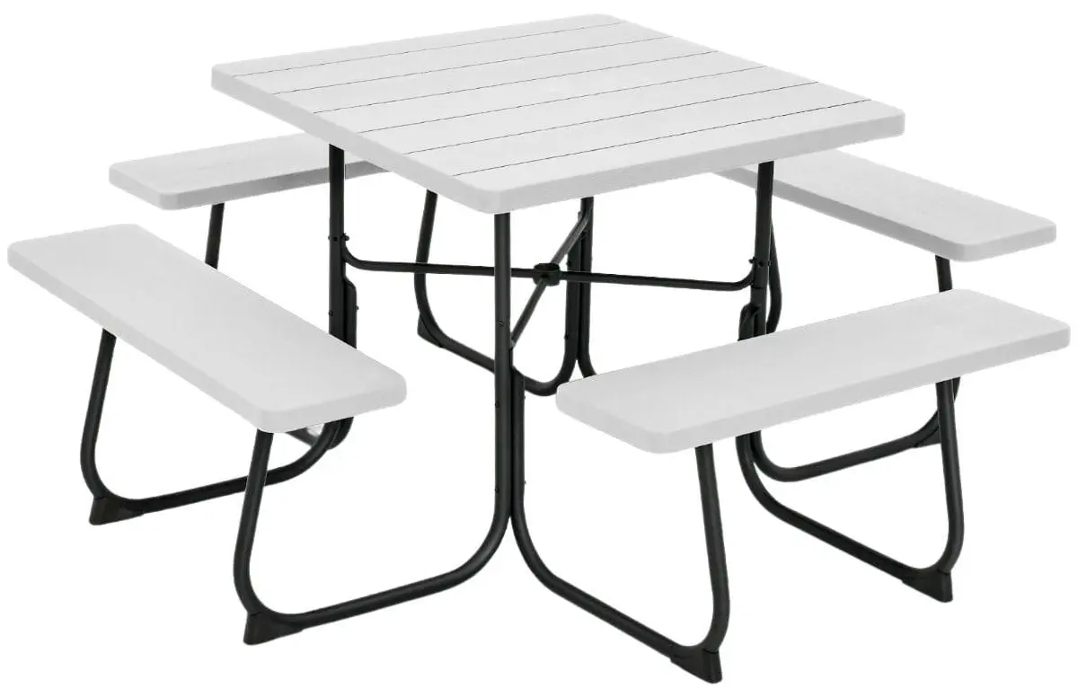 Set mobilier de gradina Costway NP11265WH (White)