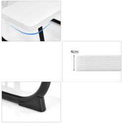 Set mobilier de gradina Costway NP11265WH (White) Thumb