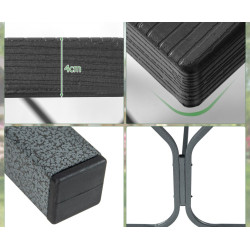 Set mobilier de gradina Costway NP11266BK (Black) Thumb