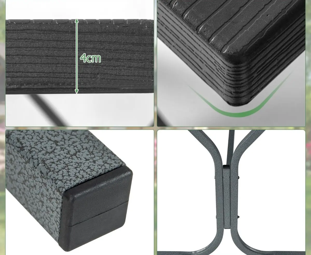 Set mobilier de gradina Costway NP11266BK (Black)