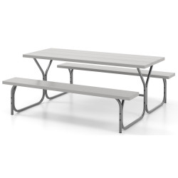 Set mobilier de gradina Costway NP11266GR (Grey) Thumb