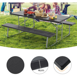 Set mobilier de gradina Costway NP11267BK (Black) Thumb